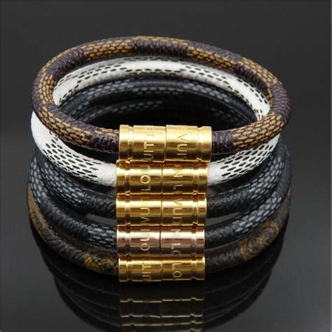 louis vuitton bracelet men replica|louis vuitton men's bracelet ebay.